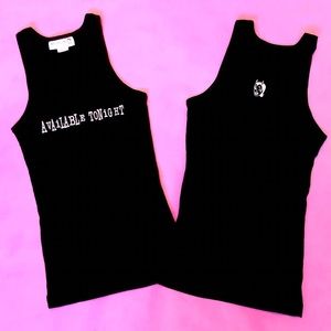 Vintage Y2K Deadstock Ribbed Tank